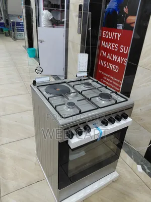 Von VCF663151FSY Inox Grey Gas and Electric Cooker