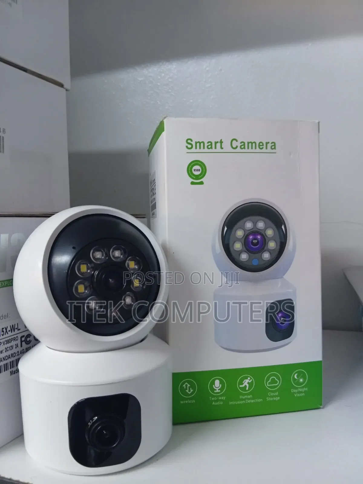 V380 Pro Two-Way Audio Camera for Listening and Speaking Remotely
