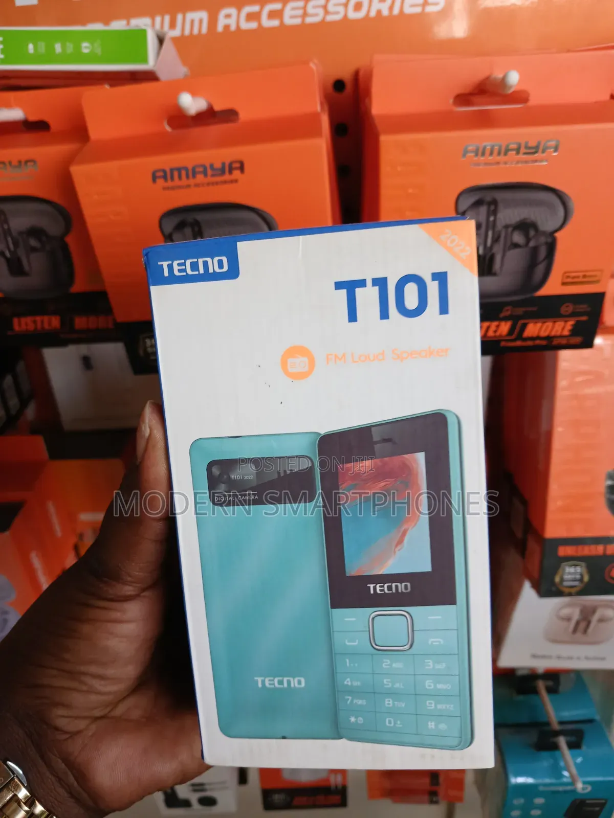 New Tecno T101 Black