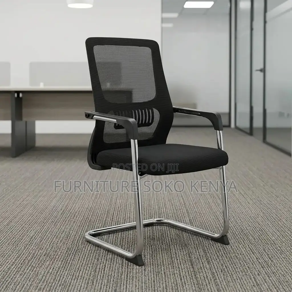 Visitor Chairs | Executive High Mesh Waiting Seat