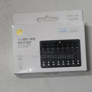 FB DC-LN8 Multi-Slot Rechargeable Battery Charging Station
