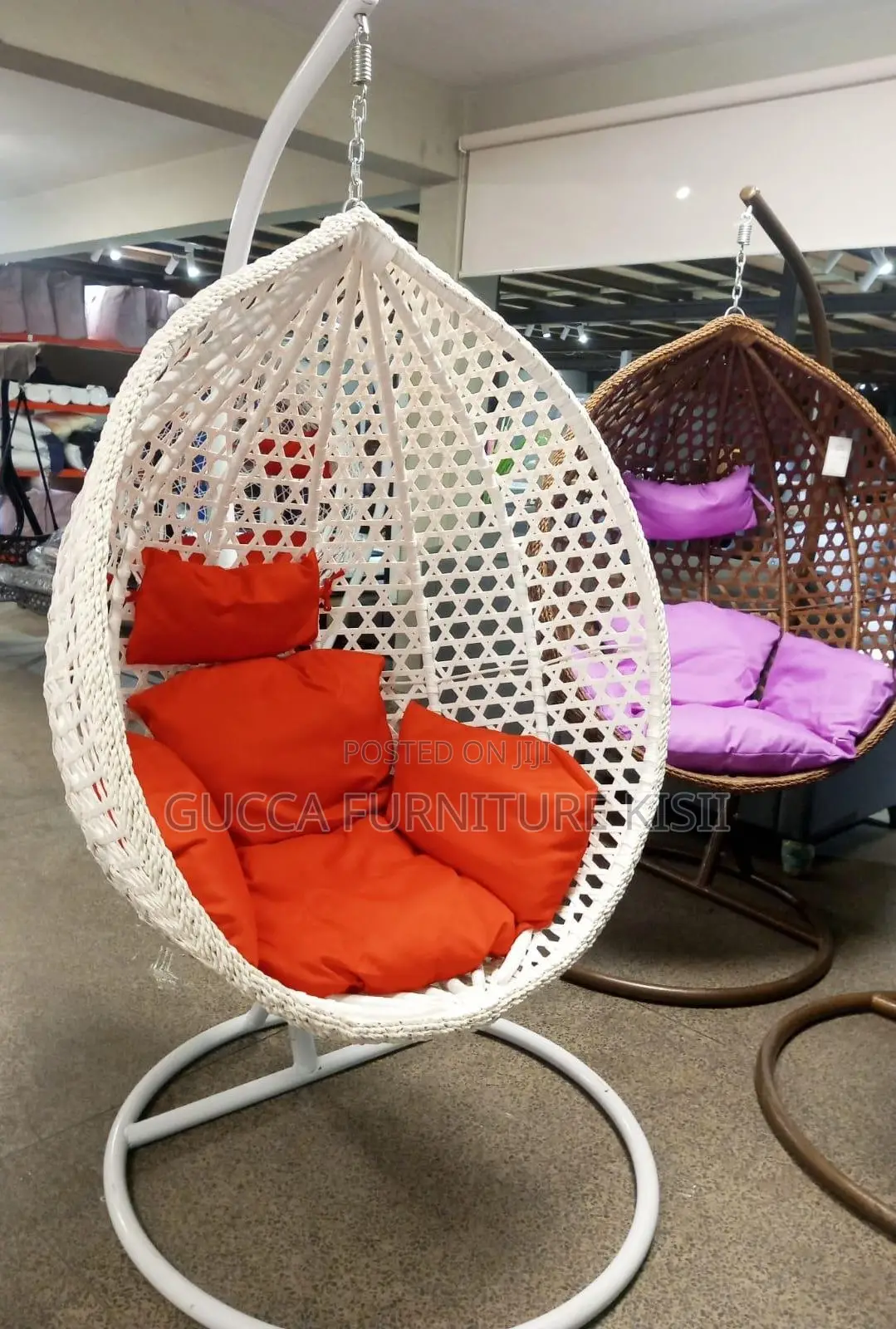 Rattan Ergonomic Balcony Hanging Chair