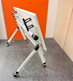 Foldable Conference Table With Lockable Castors