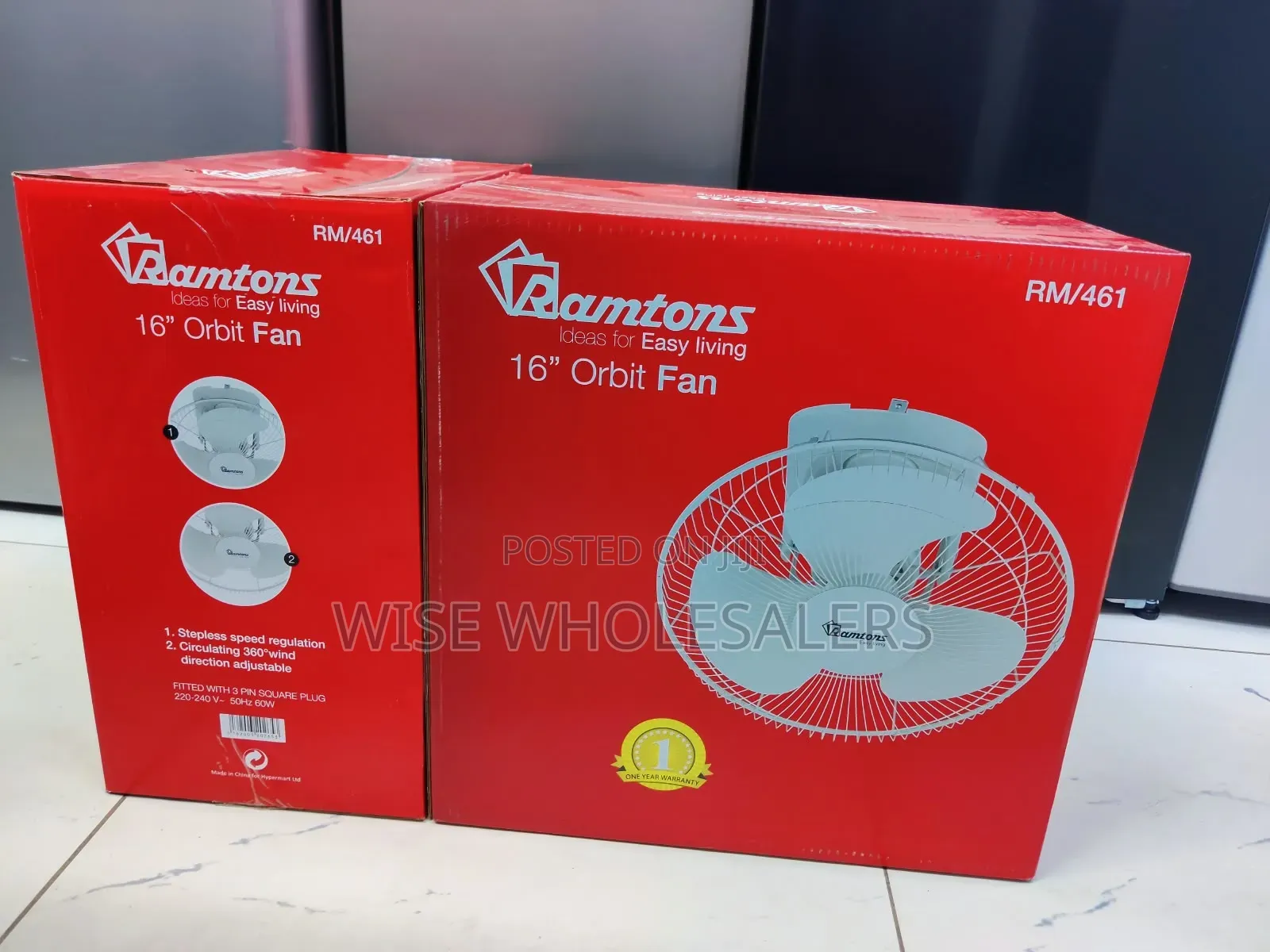 Ramtons Orbit Fan 18 Inch RM461