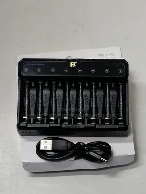 FB DC-LN8 Smart AA AAA Battery Charger With Type-C Input Universal AA
