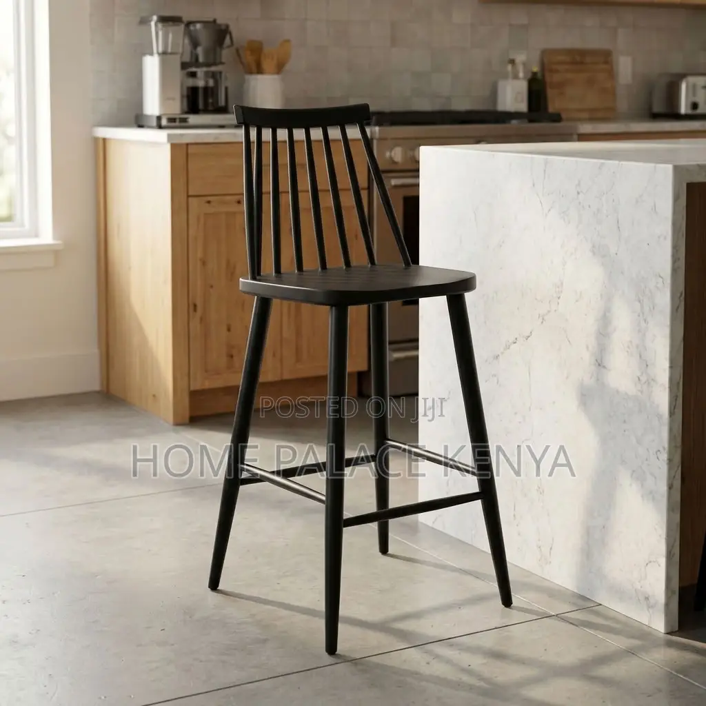 Kitchen Stool; Metal Legs Plastic Outdoor Stool
