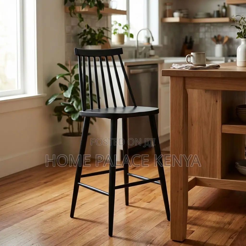 Kitchen Stool; Metal Legs Plastic Outdoor Stool