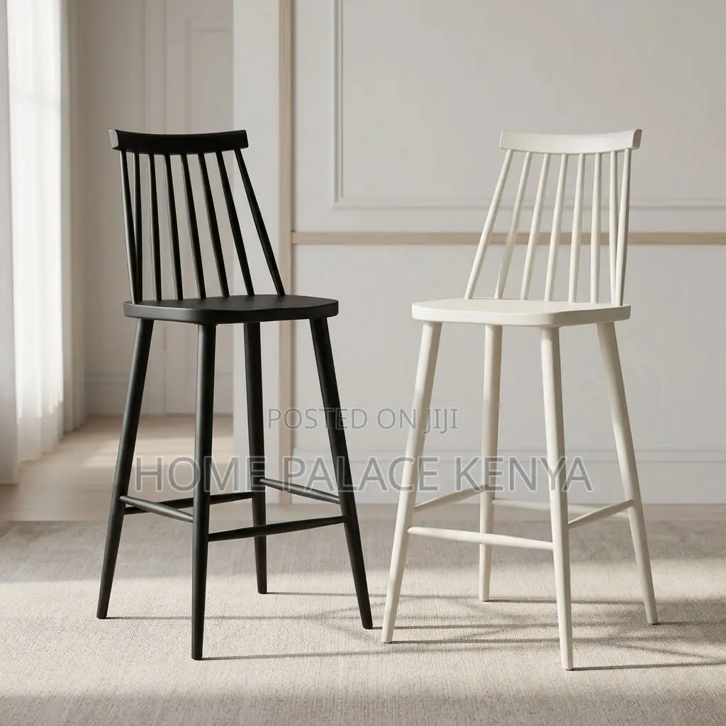 Kitchen Stool; Metal Legs Plastic Outdoor Stool