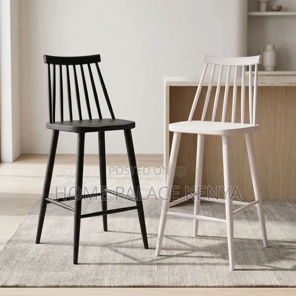 Kitchen Stool; Metal Legs Plastic Outdoor Stool