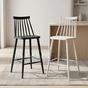 Kitchen Stool; Metal Legs Plastic Outdoor Stool