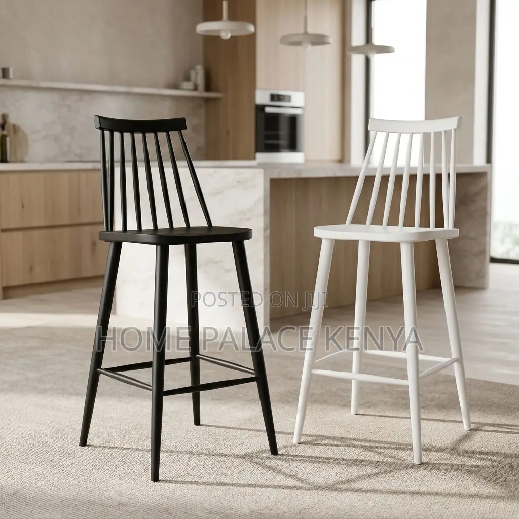 Kitchen Stool; Metal Legs Plastic Outdoor Stool