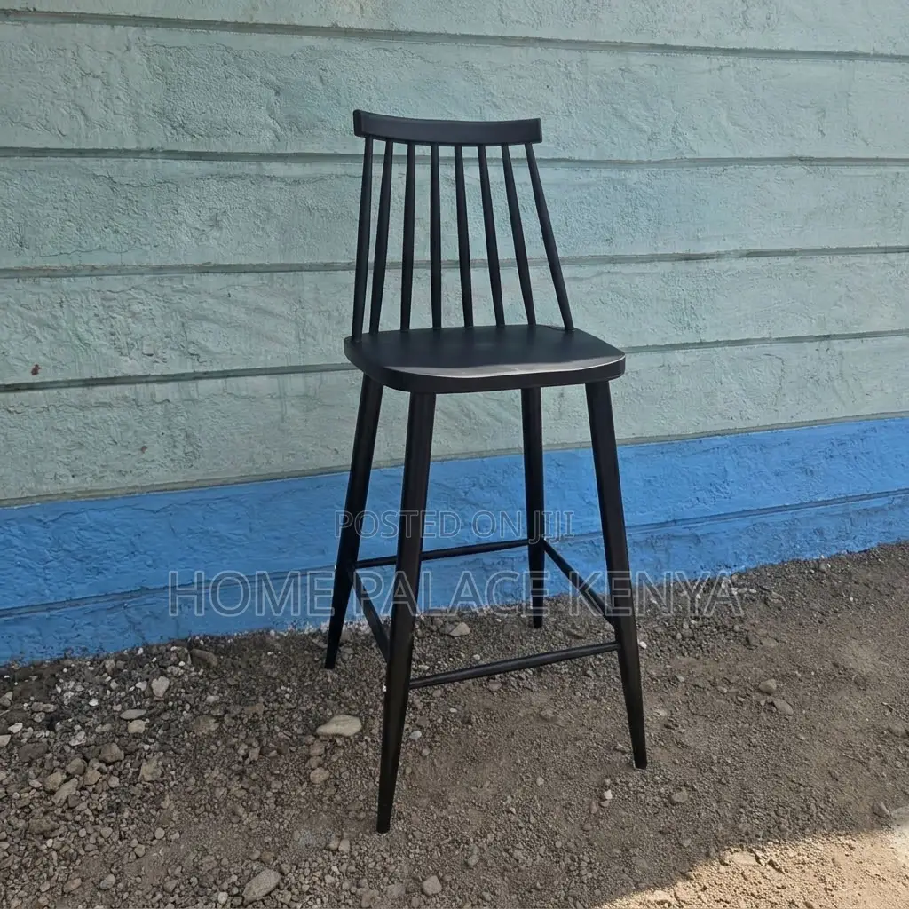 Kitchen Stool; Metal Legs Plastic Outdoor Stool