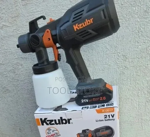 Kzubr 21V Cordless Paint Sprayer/Kzubr Battery-Powered Spray Gun