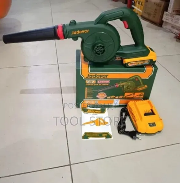 Jadever 20V Cordless Blower/Portable 20V Rechargeable Cleaning Blower