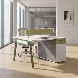 Office Workstation : Shared Two-Person Office Workstation