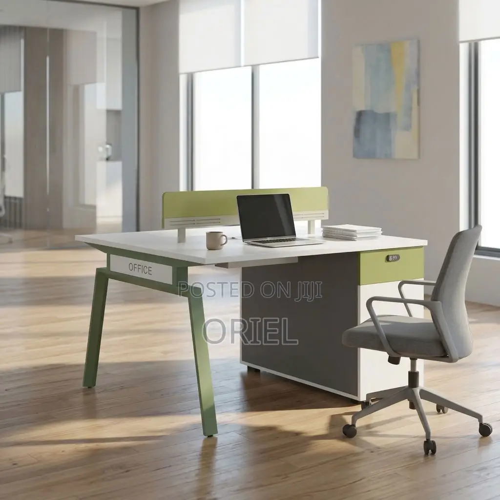 Office Workstation : Shared Two-Person Office Workstation