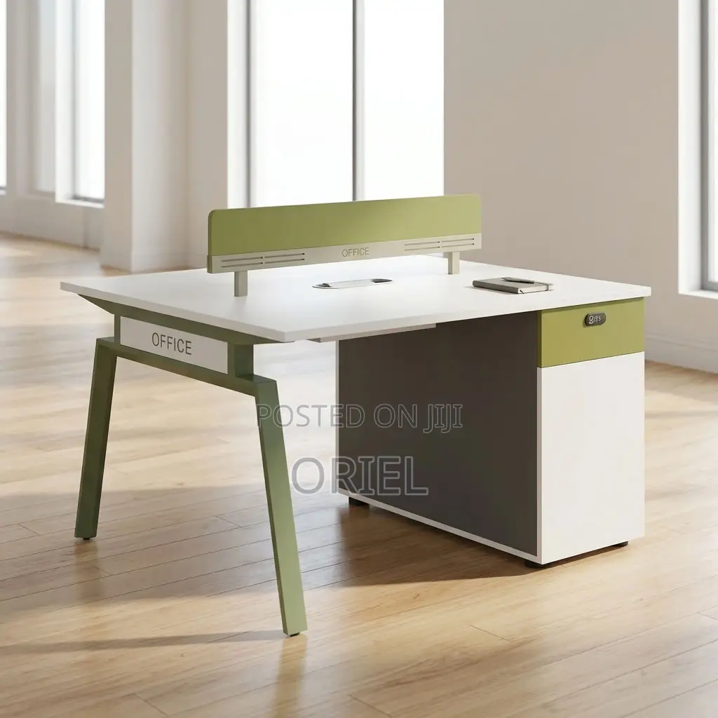 Office Workstation : Shared Two-Person Office Workstation