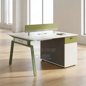 Office Workstation : Shared Two-Person Office Workstation