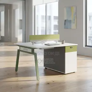 Office Workstation : Shared Two-Person Office Workstation