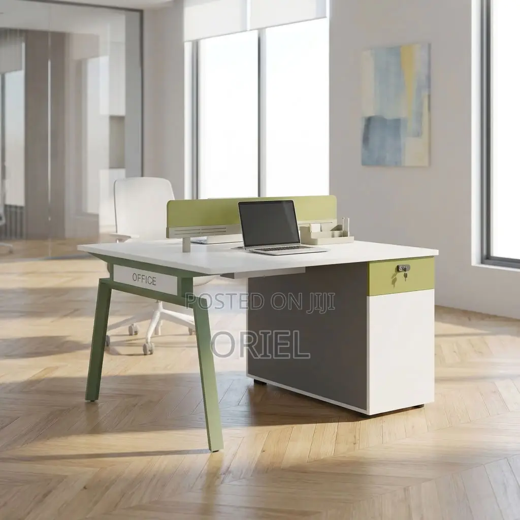 Office Workstation : Shared Two-Person Office Workstation