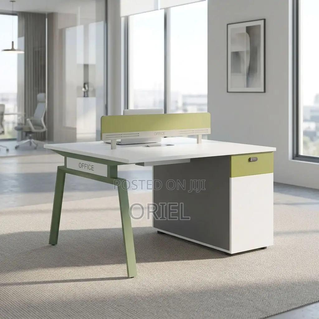 Office Workstation : Shared Two-Person Office Workstation