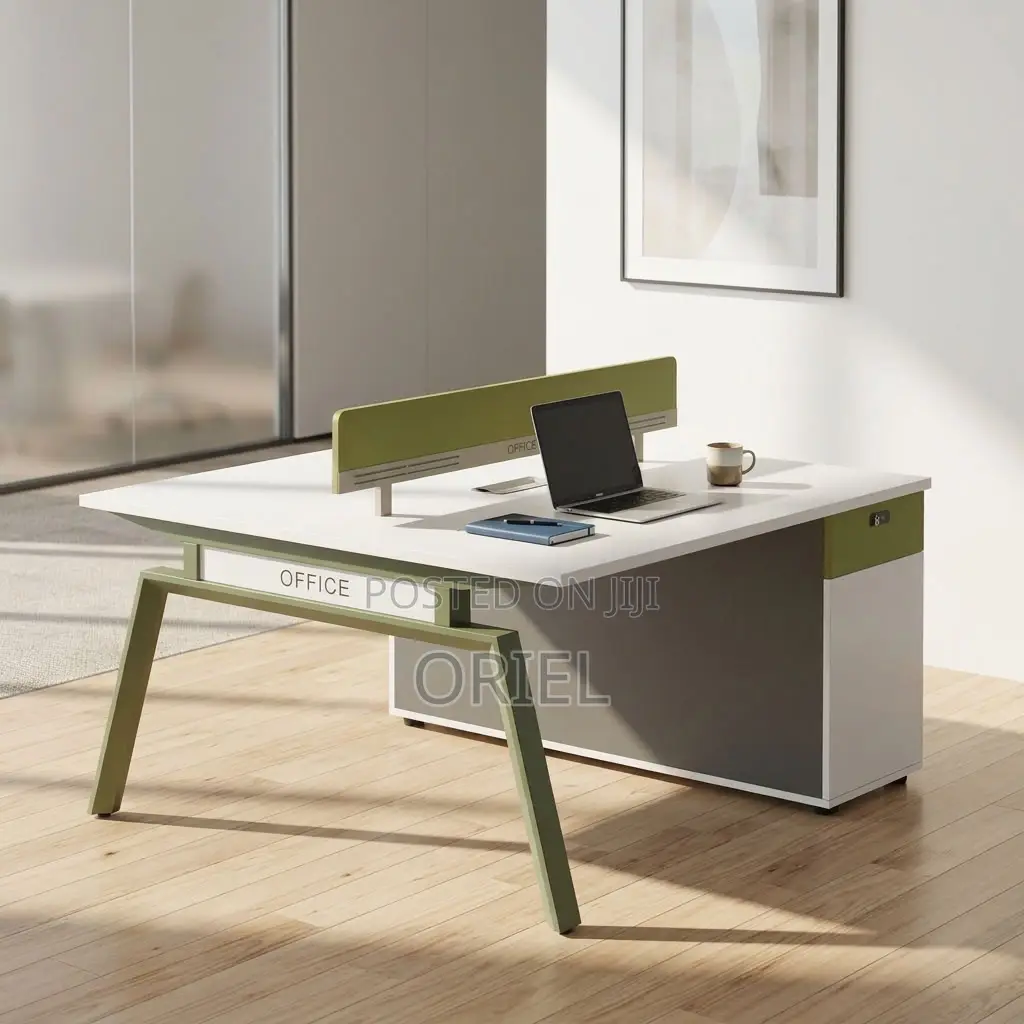 Office Workstation : Shared Two-Person Office Workstation