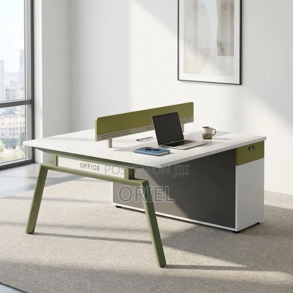 Office Workstation : Shared Two-Person Office Workstation