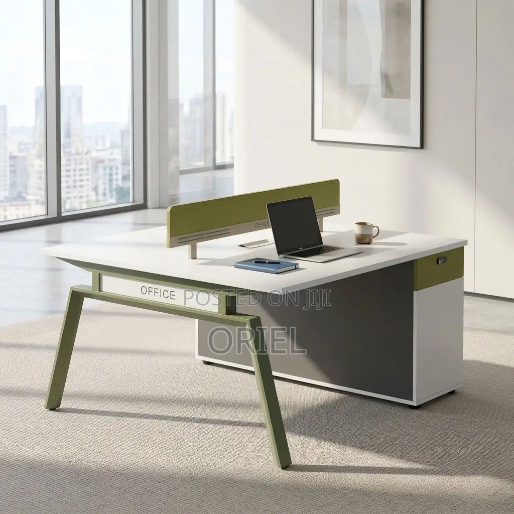 Office Workstation : Shared Two-Person Office Workstation