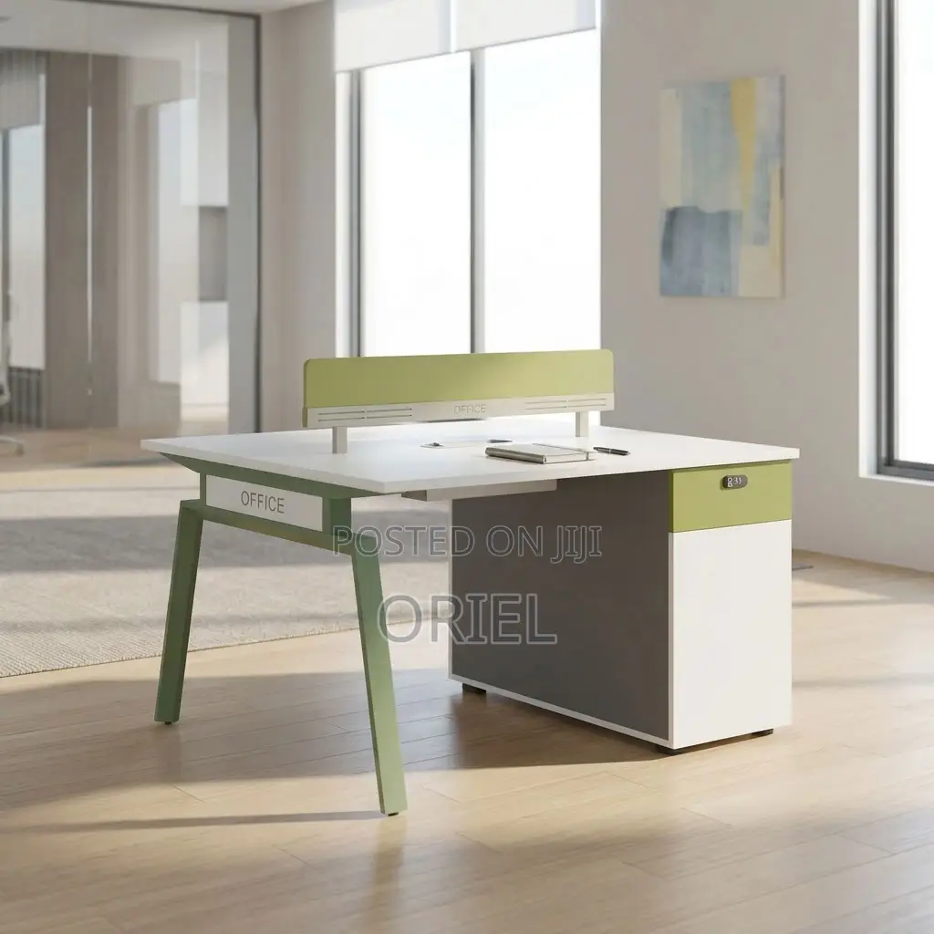 Office Workstation : Shared Two-Person Office Workstation