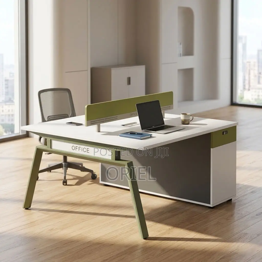 Office Workstation : Shared Two-Person Office Workstation
