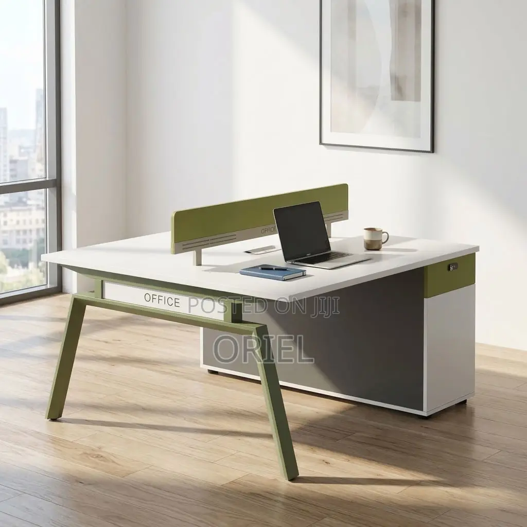Office Workstation : Shared Two-Person Office Workstation