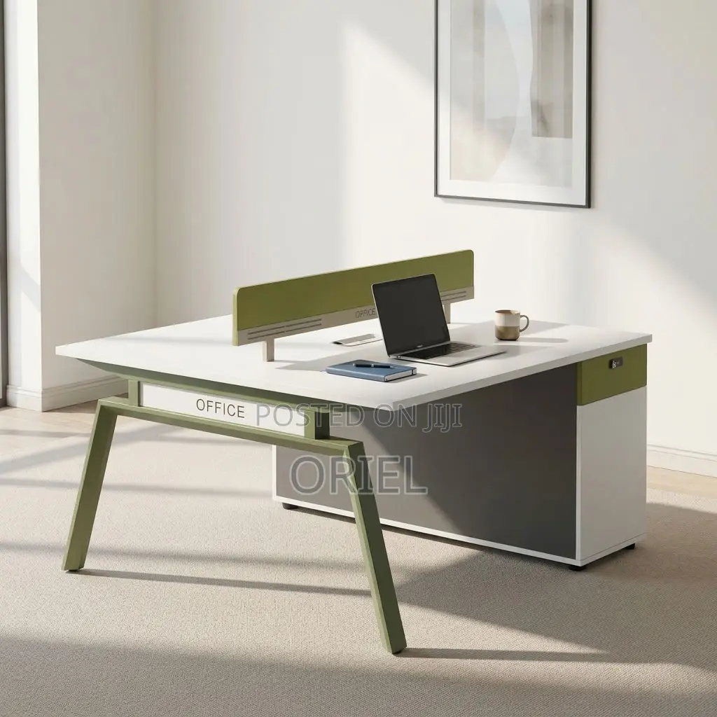 Office Workstation : Shared Two-Person Office Workstation