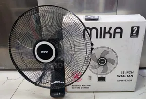 Mika Wall Fan With Remote