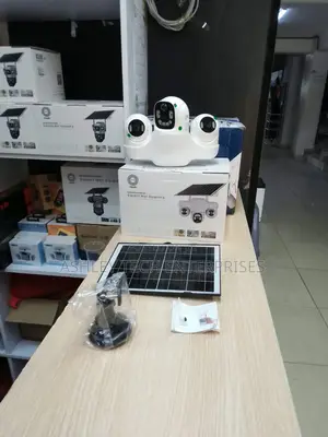 VTS31 Triple Lens PTZ Camera Rotating– Solar Power and 4G Support
