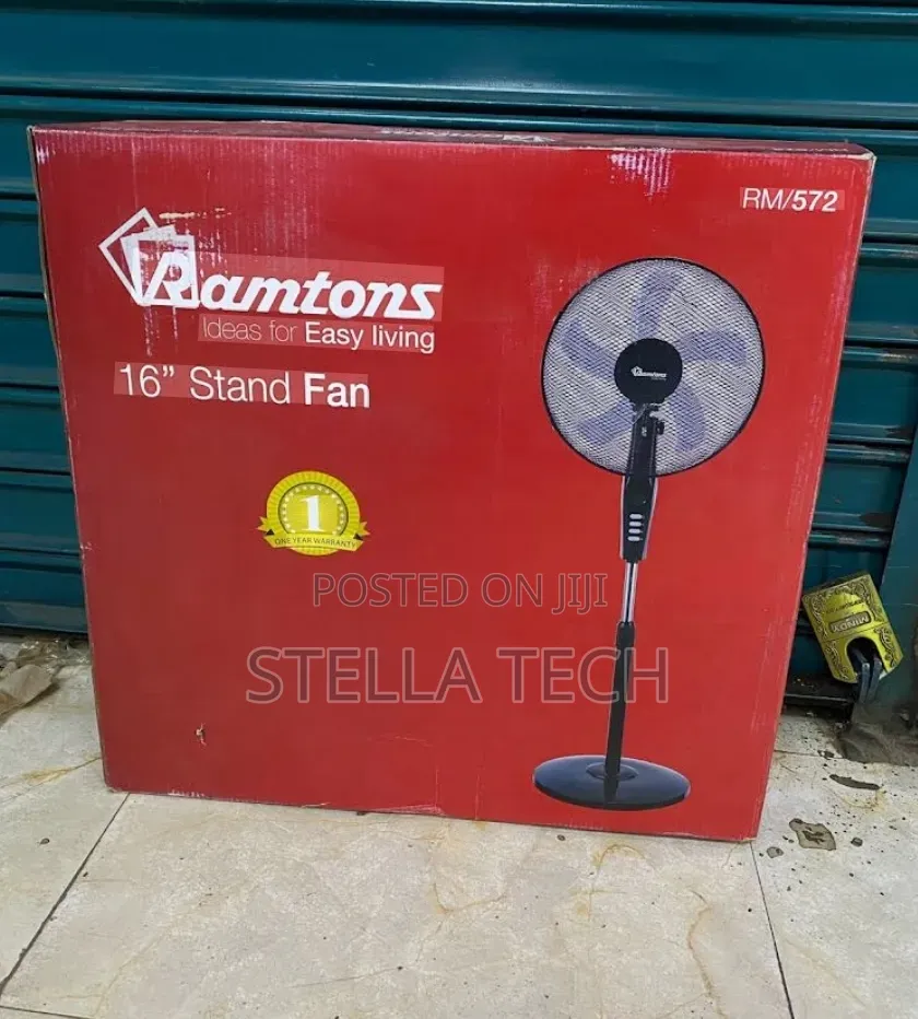 Ramtons 16" Stand Fan (Model RM/572),