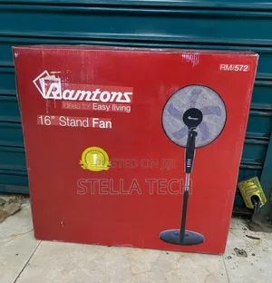 Ramtons 16" Stand Fan (Model RM/572),