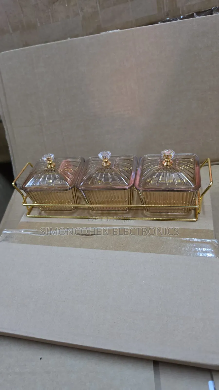 Acrylic Seasoning & Snack Jar Set