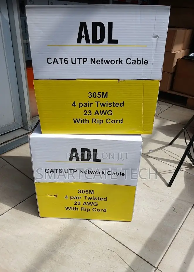 ADL Cat 6 Ethernet Cable 305 Metres – High Speed Network Cable