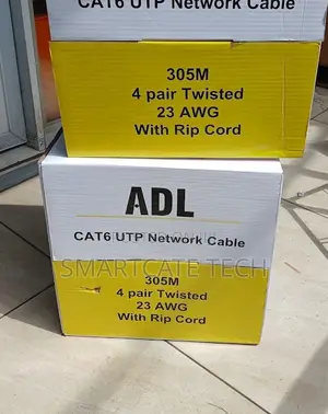 ADL Cat 6 UTP Cable – 305M Network Installation Cable