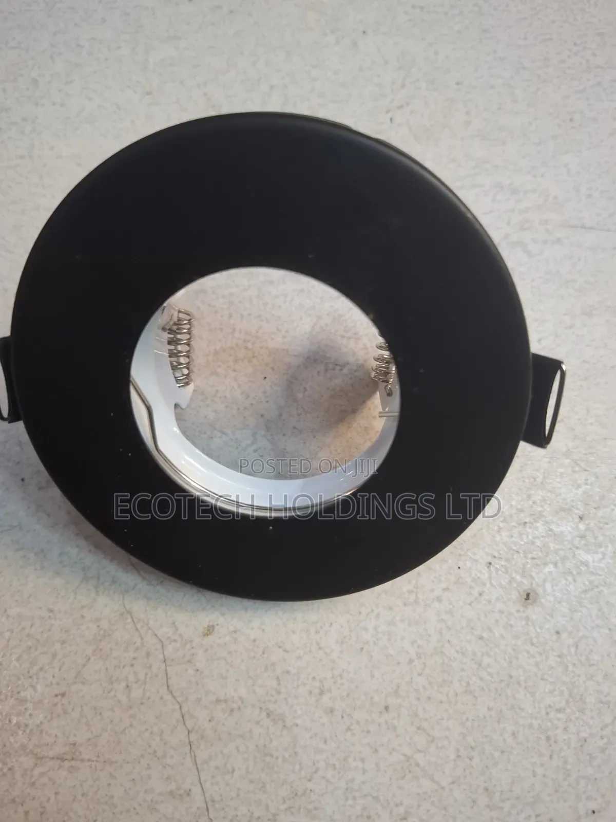 Gu10 Waterproof Fitting Black Body