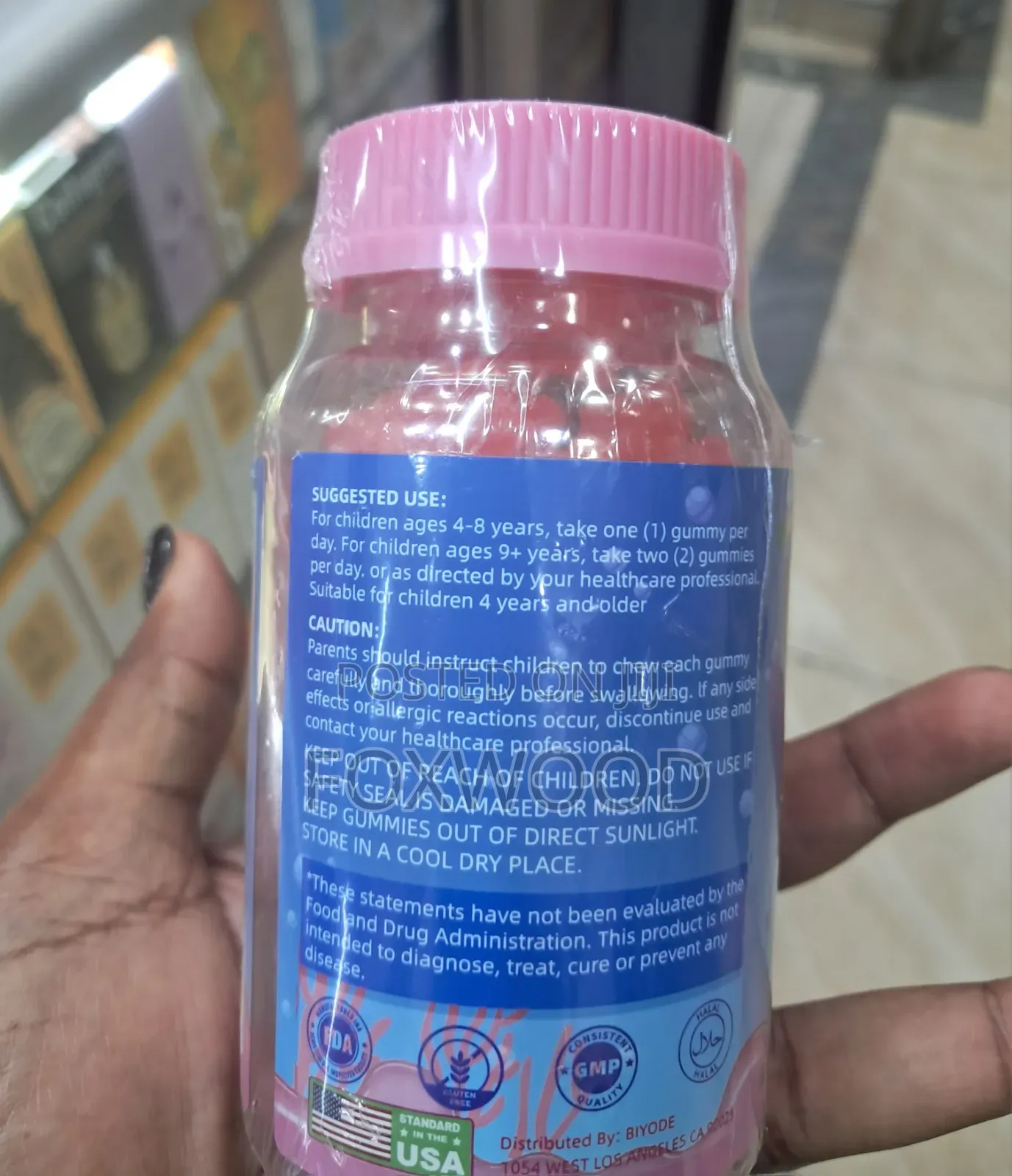 Kids 4+ Omega-3 DHA+EPA Gummies