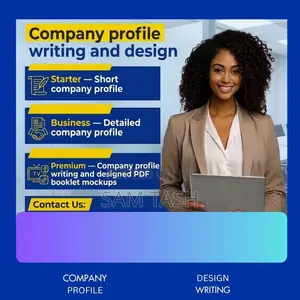 Company Profile Writing and Design