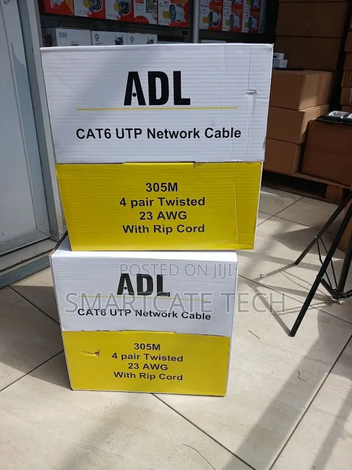 ADL Cat 6 Professional UTP Cable 305M – Ethernet LAN Cable