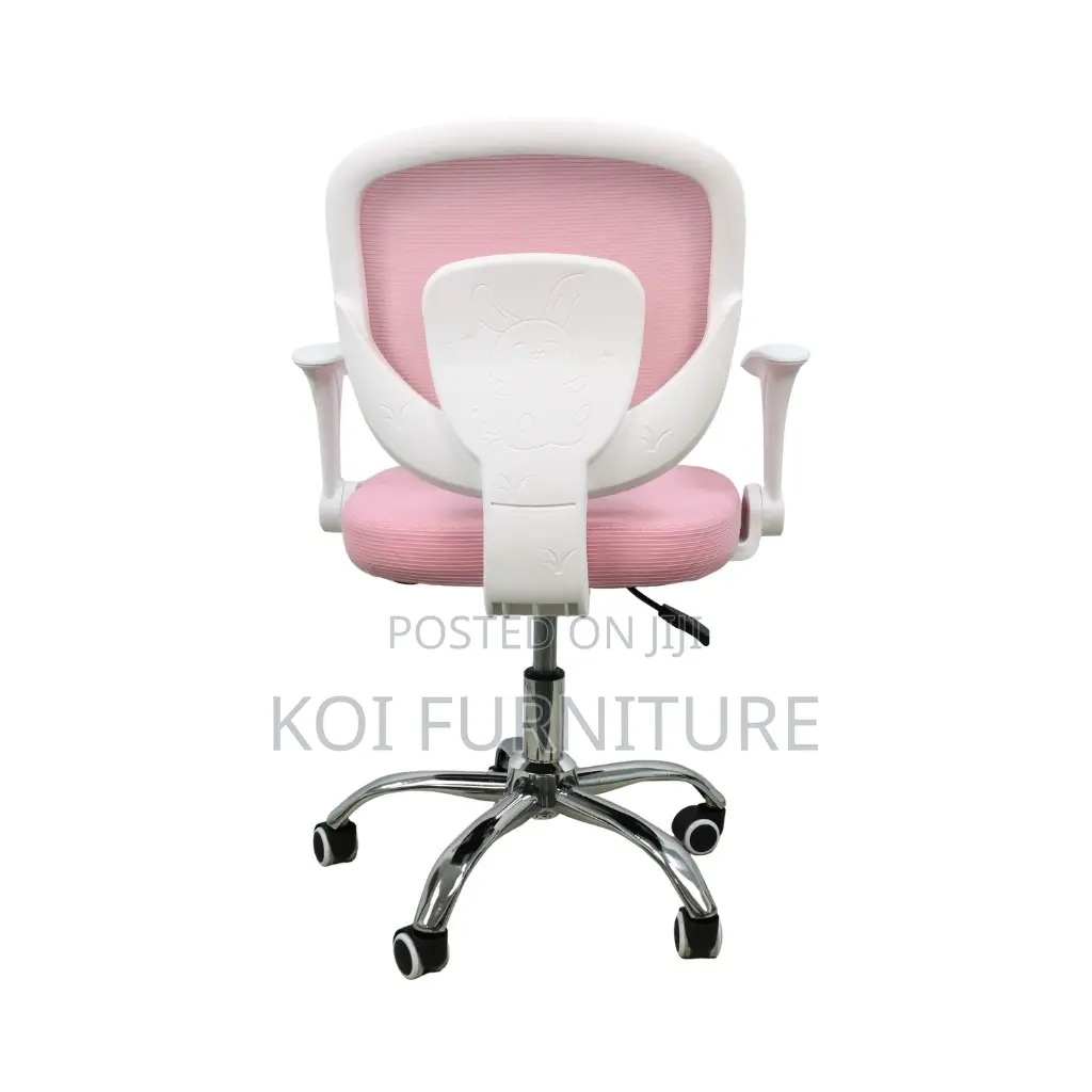 Office Chair : Pink Ergonomic Mesh Study Chair