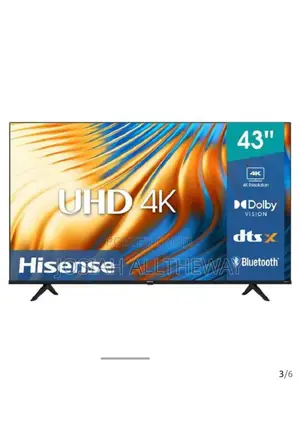 Hisense 43-Inch 4k UHD Smart Led TV (A6 Series)