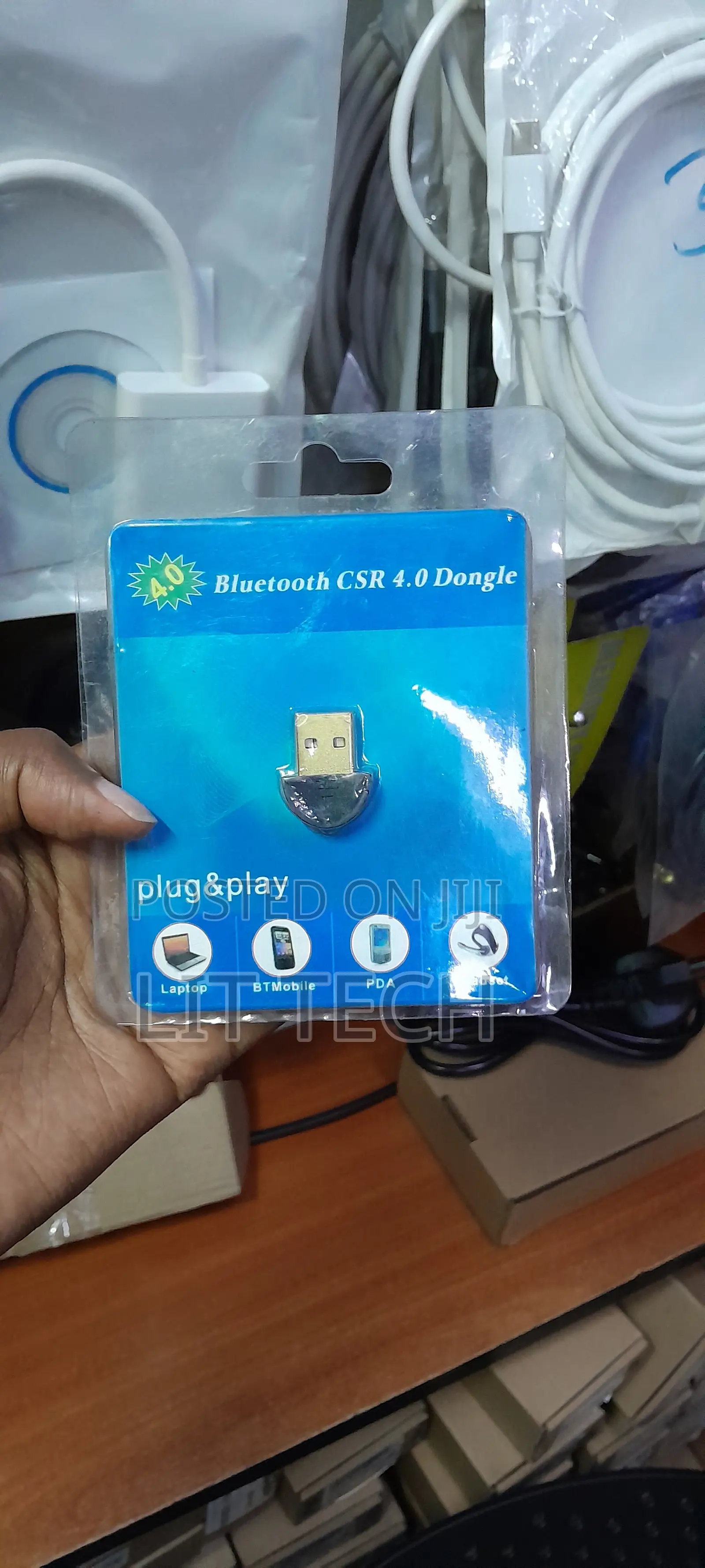 Mini USB Bluetooth 4.0 Dongle Adapter (Plug & Play)
