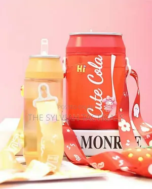 *400ml Cute Soda/Cola Water Bottle, Hiking Water Bottle,