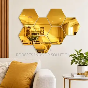 12 PCS Pack (Self-Adhesive Wall Mirrors)