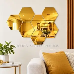 12 PCS Pack (Self-Adhesive Wall Mirrors)