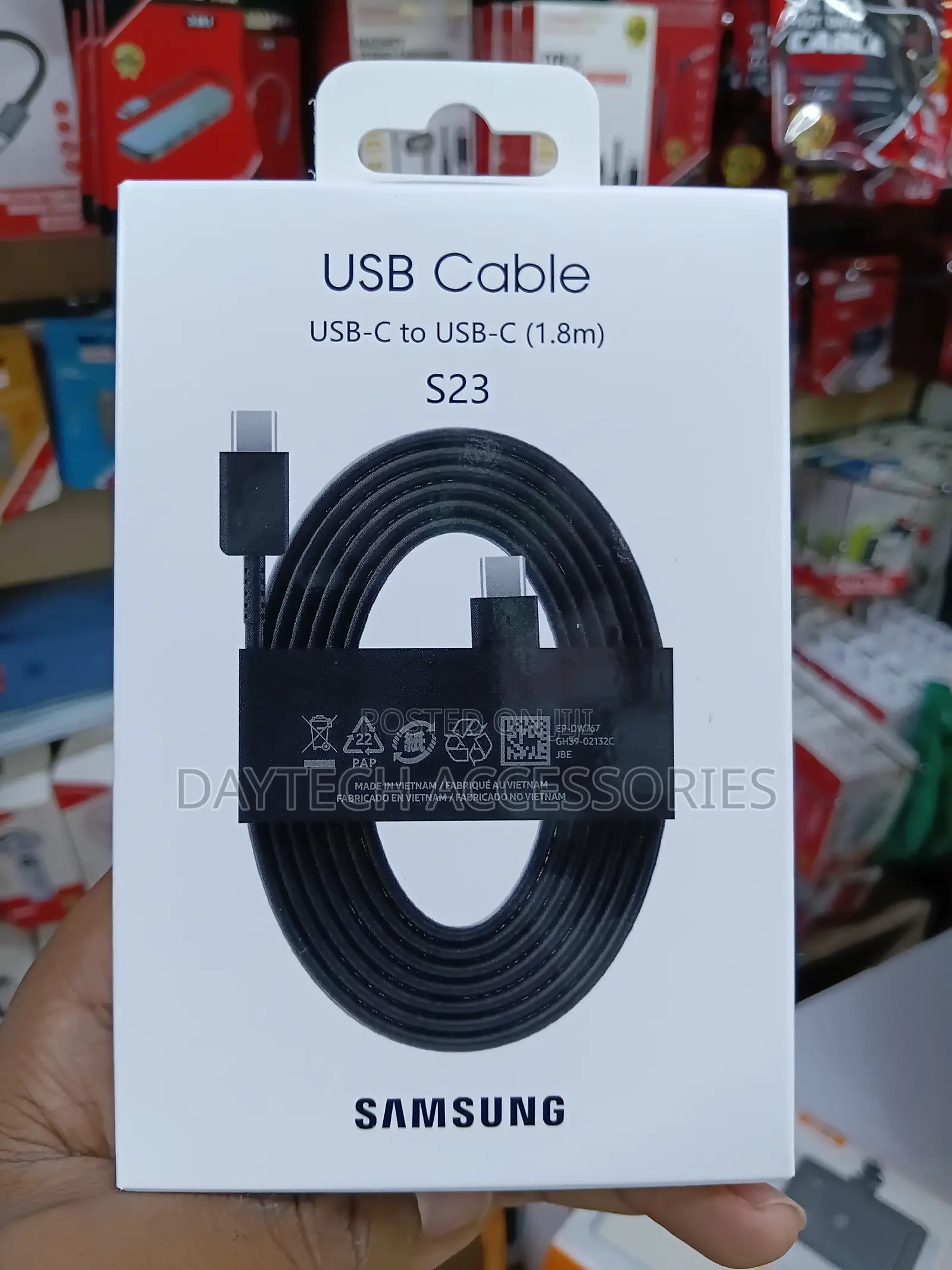 Samsung USB-C to USB-C 1.8m Fast-Charging Data Cable